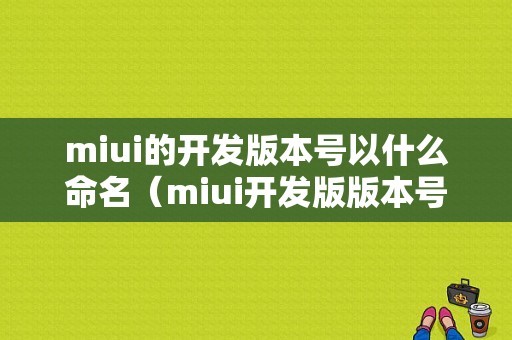 miui的开发版本号以什么命名（miui开发版版本号是以什么命名的）