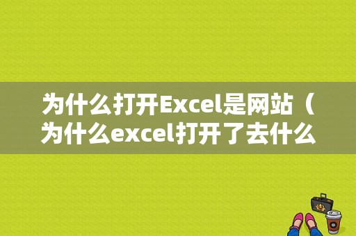 为什么打开Excel是网站（为什么excel打开了去什么都没有了）