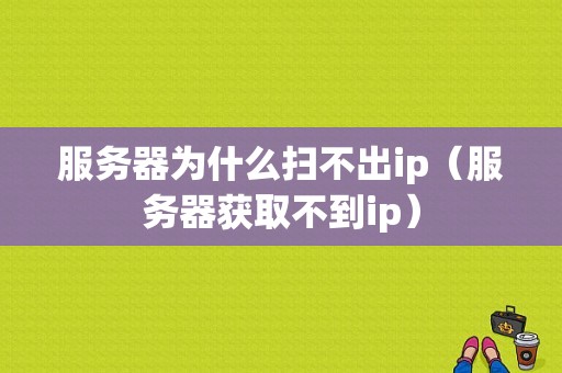 服务器为什么扫不出ip（服务器获取不到ip）