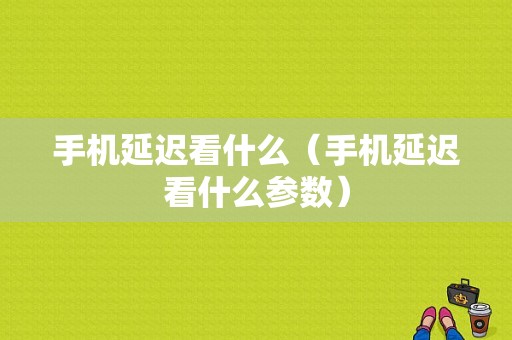 手机延迟看什么（手机延迟看什么参数）