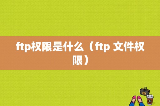 ftp权限是什么（ftp 文件权限）