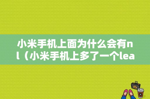 小米手机上面为什么会有nl（小米手机上多了一个leaks）