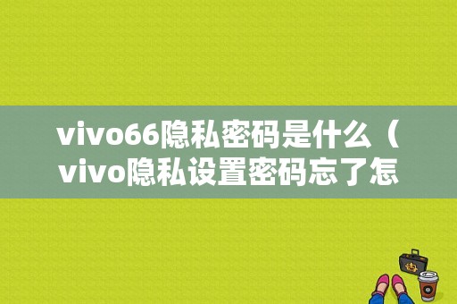 vivo66隐私密码是什么（vivo隐私设置密码忘了怎么样办）