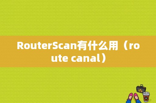 RouterScan有什么用（route canal）