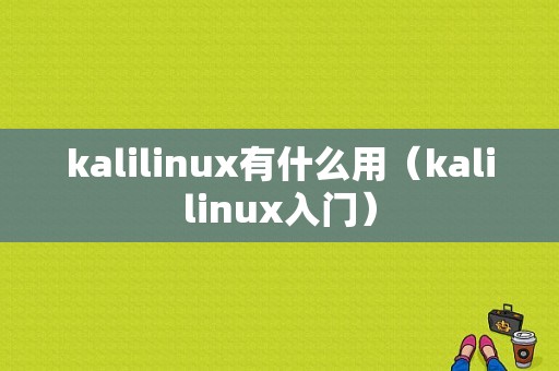 kalilinux有什么用（kalilinux入门）