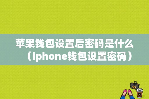 苹果钱包设置后密码是什么（iphone钱包设置密码）