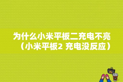 为什么小米平板二充电不亮（小米平板2 充电没反应）