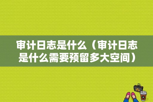 审计日志是什么（审计日志是什么需要预留多大空间）