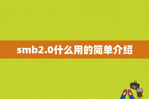 smb2.0什么用的简单介绍