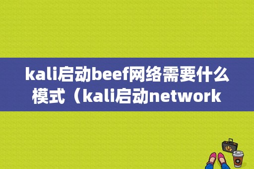 kali启动beef网络需要什么模式（kali启动networkmanager）