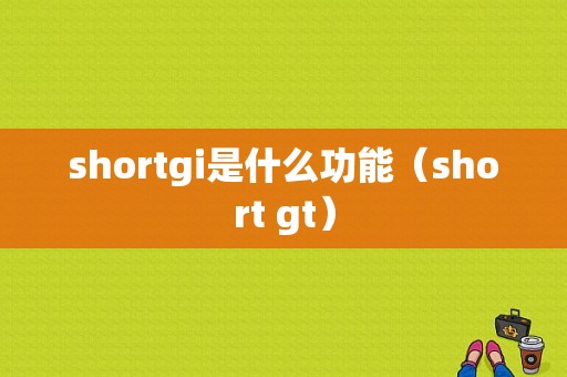 shortgi是什么功能（short gt）