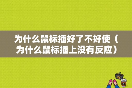 为什么鼠标插好了不好使（为什么鼠标插上没有反应）